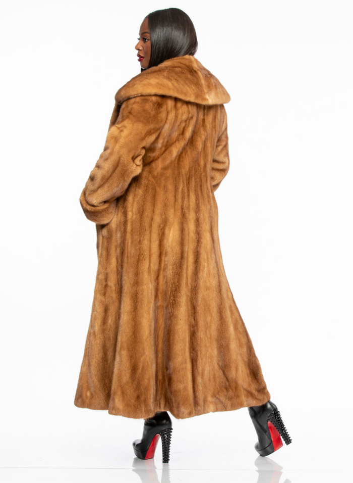 Camille Full Length Mink (Choose Color)