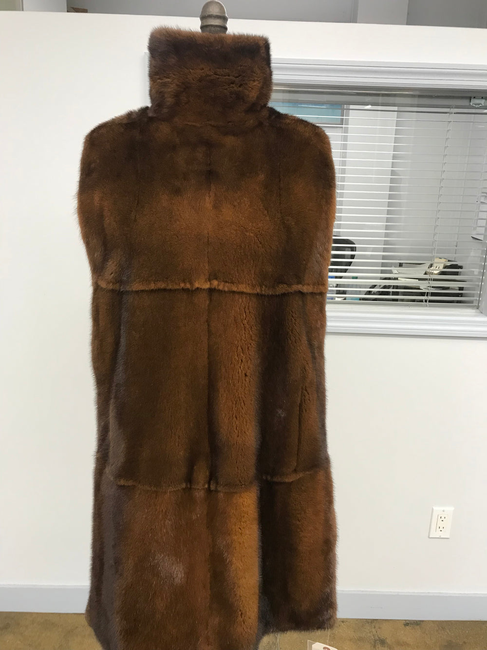 Best Fits Size M-L Mink turtleneck apron