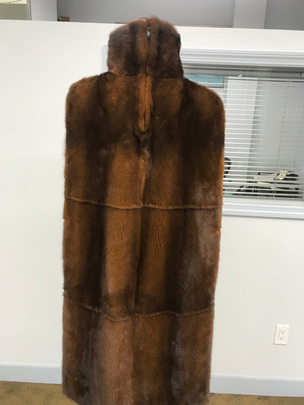 Best Fits Size M-L Mink turtleneck apron