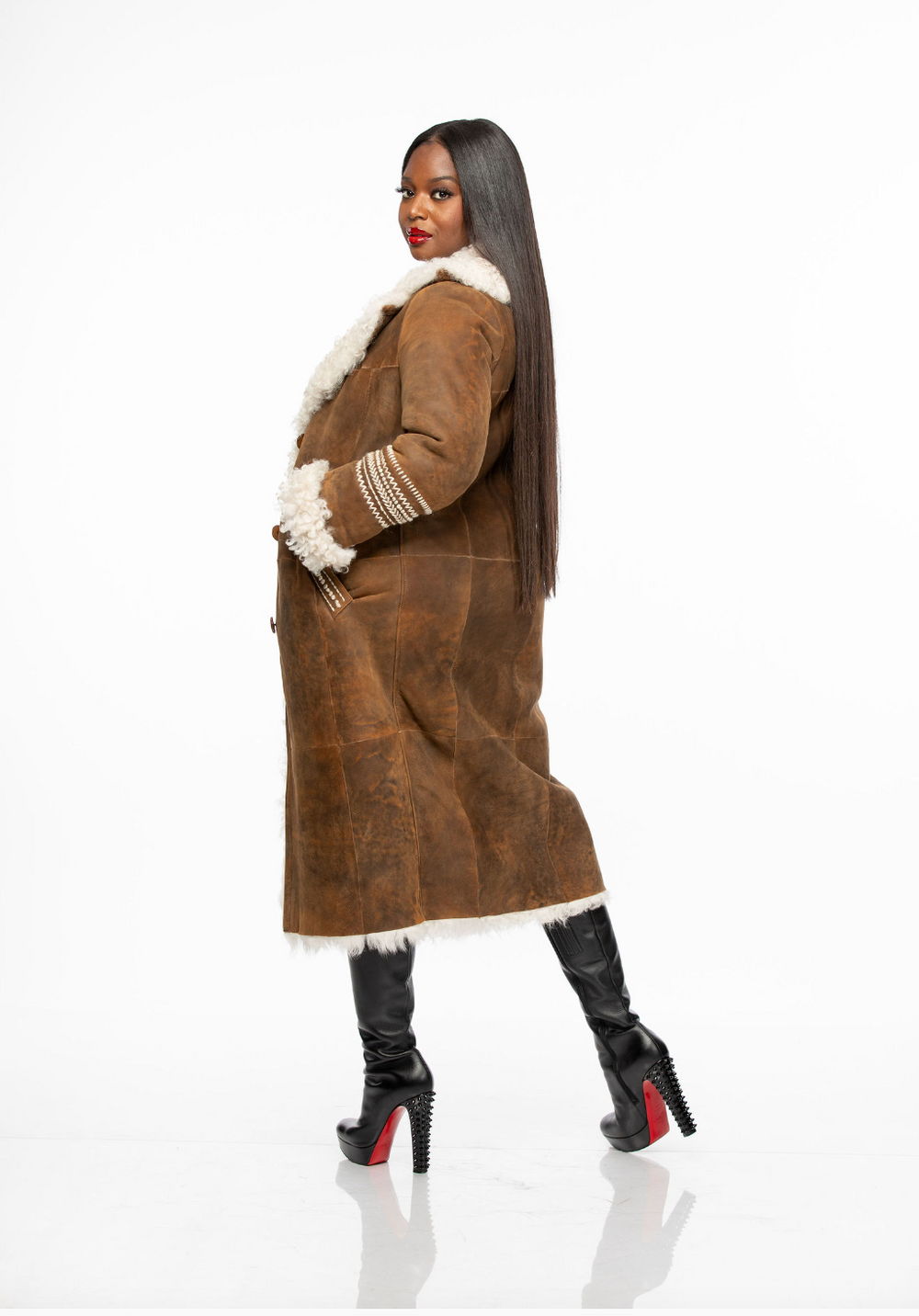 Skylar Shearling Coat