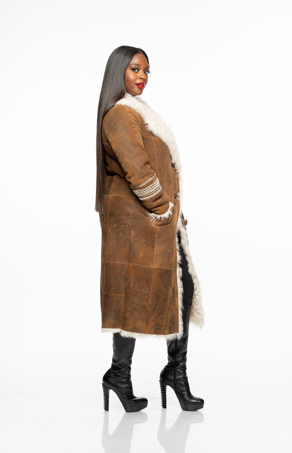 Skylar Shearling Coat