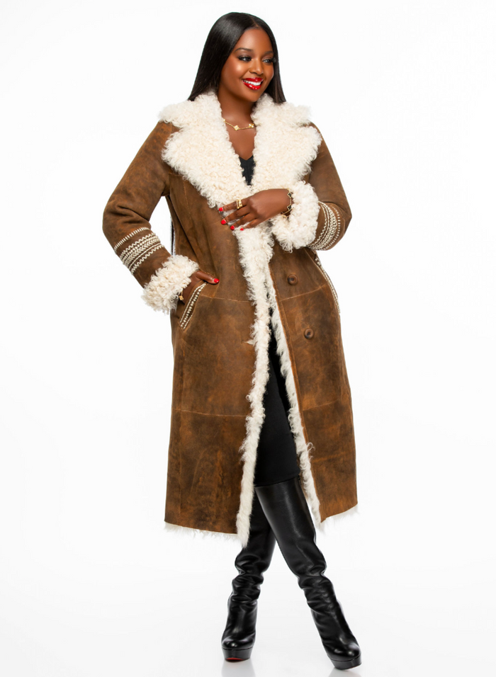 Skylar Shearling Coat