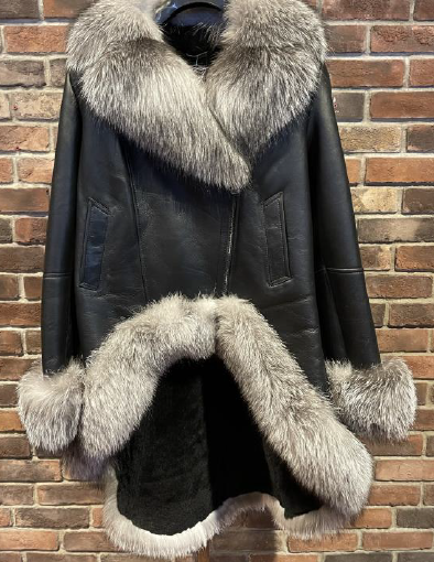 Thurmand Silver Fox Fur Jacket – The Fancy Success