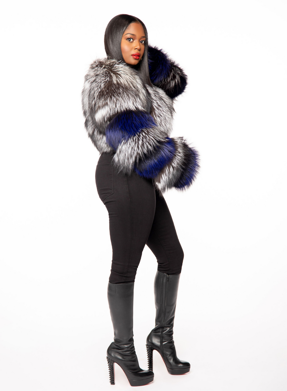 Candice Silver Success Bolero The Fox Fur – Fancy